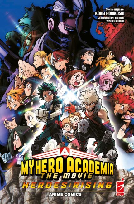 MHA HEROES RISING ANIME COMICS