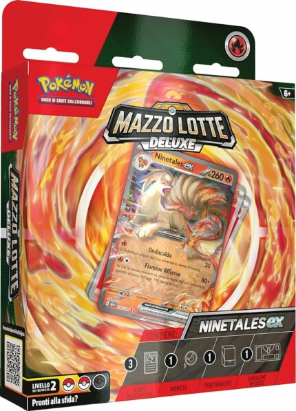 Pokémon Mazzo Lotte Deluxe Ninetales-EX ITA