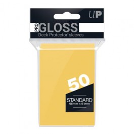 50 Bustine Standard Pro Gloss - Yellow