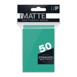 50 Bustine Standard Pro Matte - Aqua