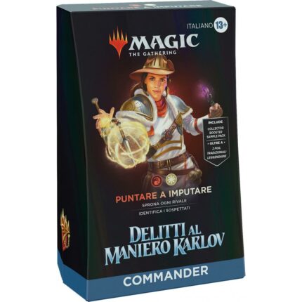 Commander Deck - Murders At Karlov Manor - Puntare A Imputare - ITA