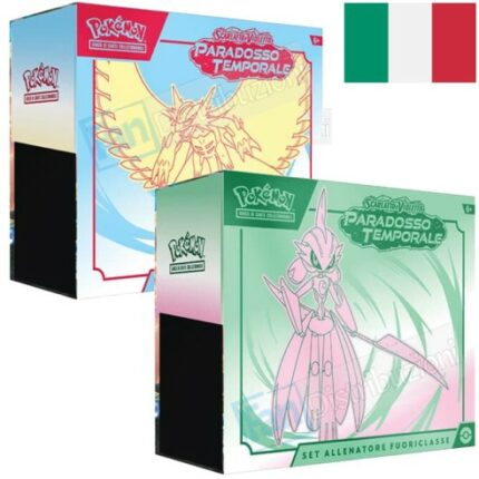 Pokémon Set Allenatore Fuoriclasse Scarlatto e Violetto - Paradosso Temporale - Eroeferreo - ITA